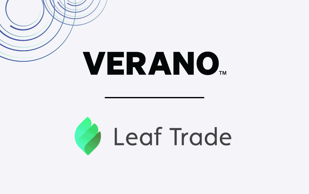 Verano plus Leaf Trade logos