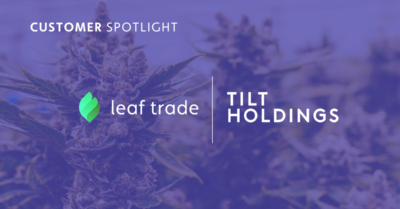 Tilt Holdings Uses Leaf Trade to Streamline Processes and Grow Sales