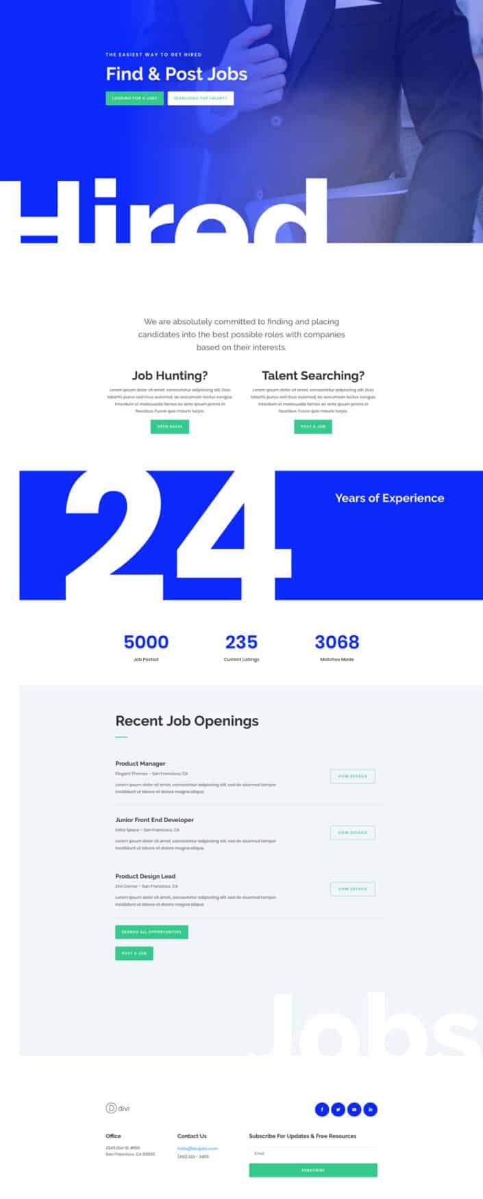 job recruiter home page scaled