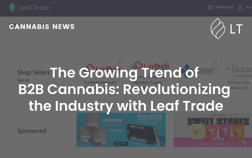 The Growing Trend of B2B Cannabis: REvolutionizing the Industry with Leaf Trade