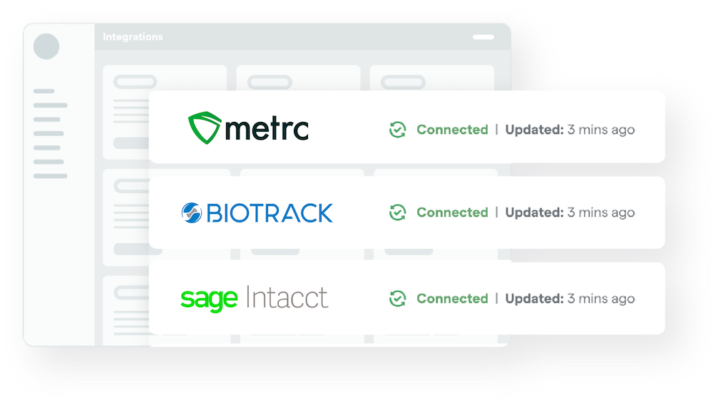 Metrc Bio Track Sage Intacct